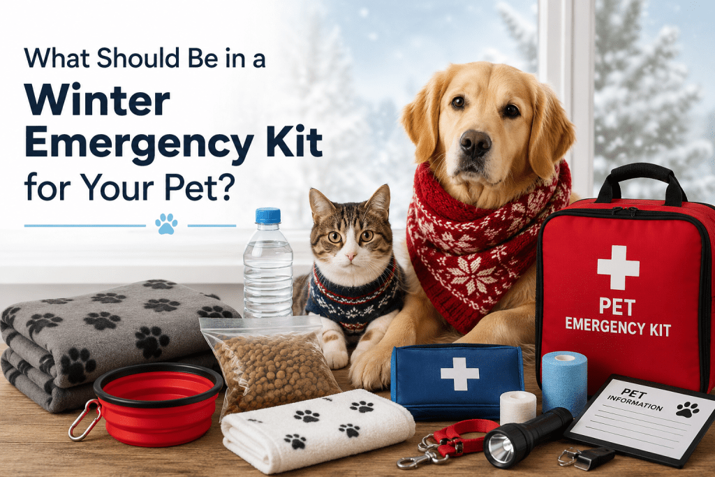 What Should Be in a Winter Emergency Kit for Your Pet? Winter Emergency Kit for Your Pet