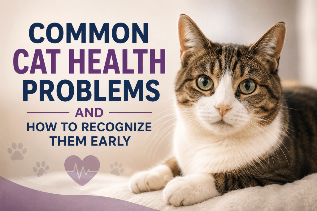 recognize common cat health problems